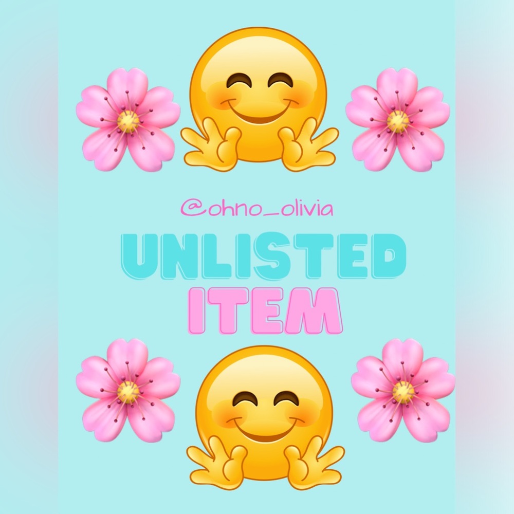 🌸🤗UNLISTED ITEM 🤗🌸